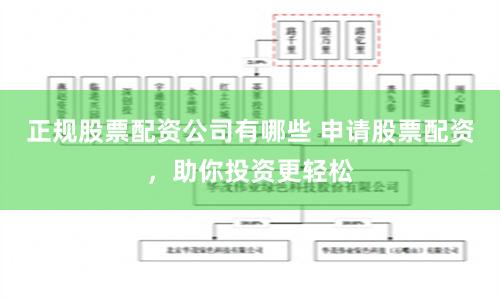 正规股票配资公司有哪些 申请股票配资，助你投资更轻松
